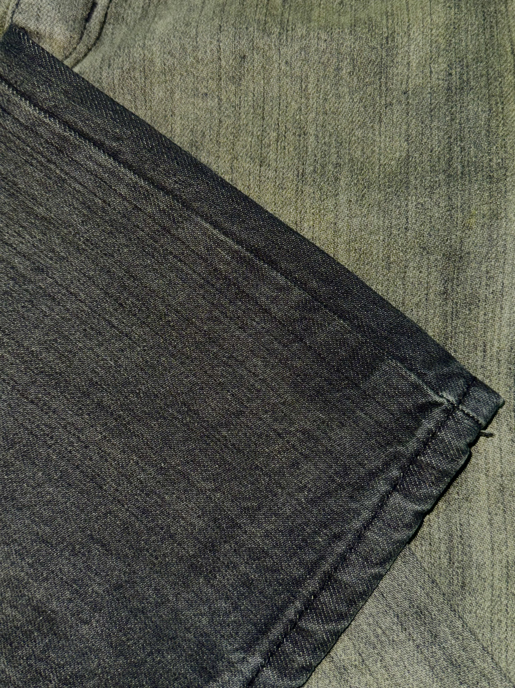 Caudra Old Soul Green Wide-Leg (Slub Denim)