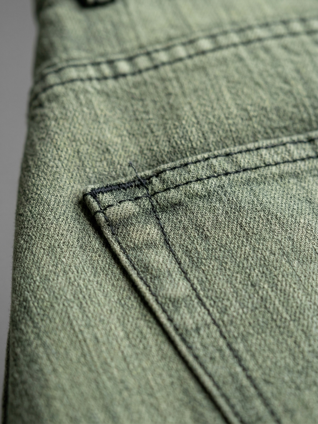 Caudra Old Soul Green Wide-Leg (Slub Denim)