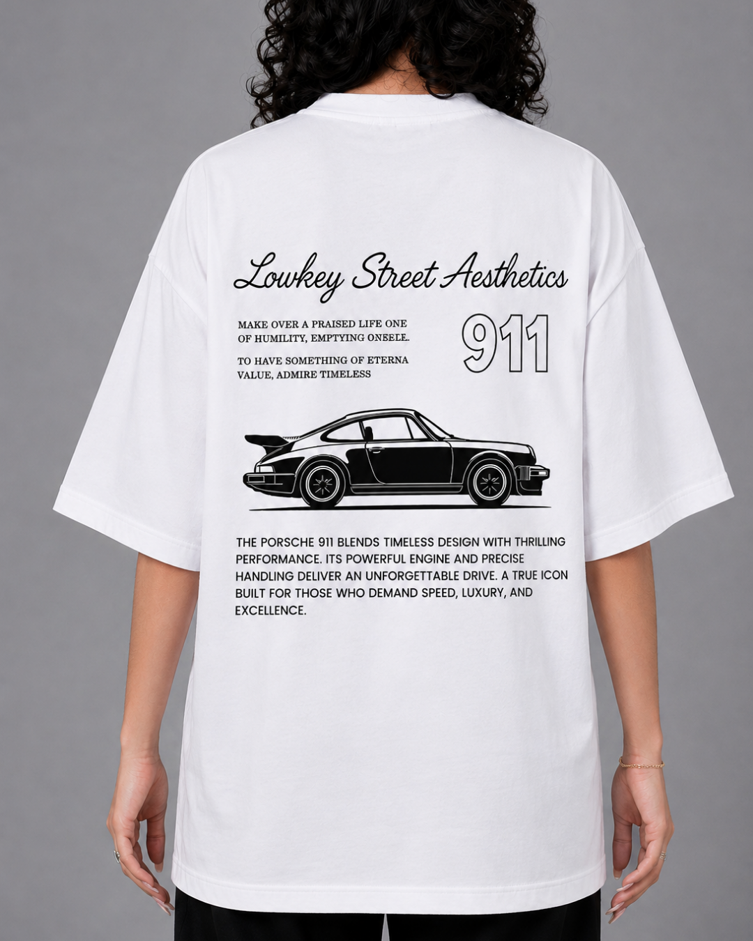 Lowkey 911 Oversized Tee