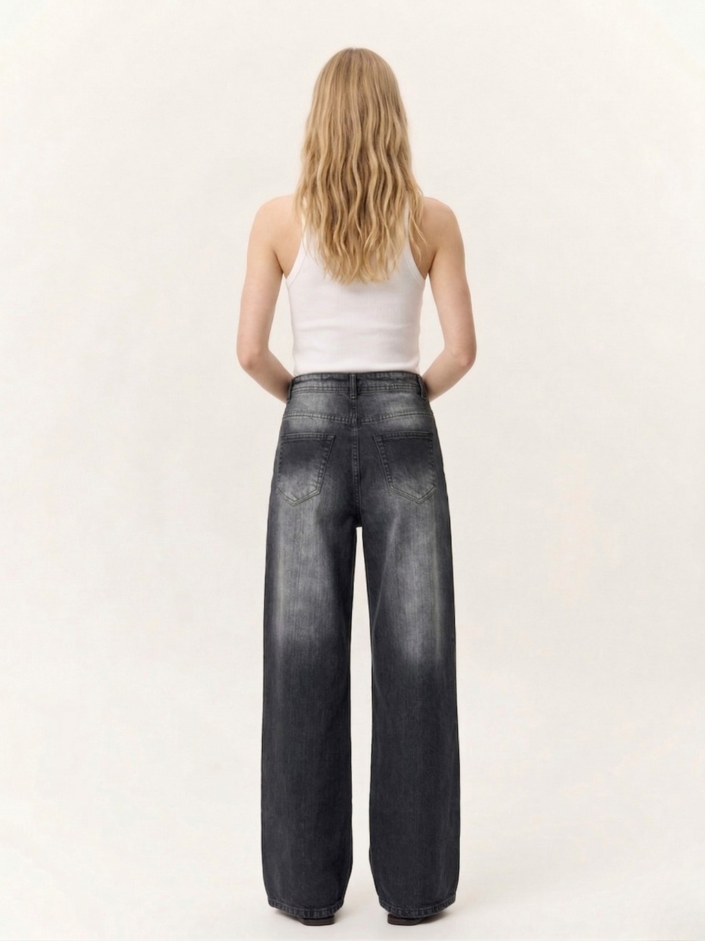 Caudra Old Soul Smoke Wide-Leg (Slub Denim)