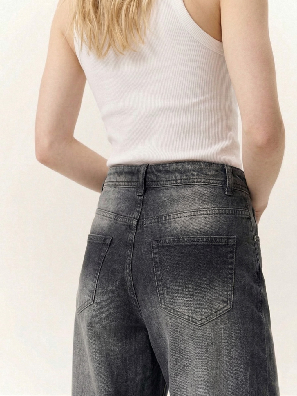 Caudra Old Soul Smoke Wide-Leg (Slub Denim)