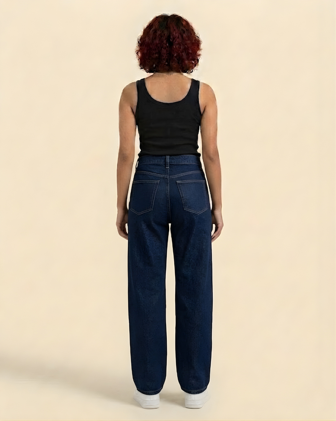 Caudra Dark Blue Loose Straight