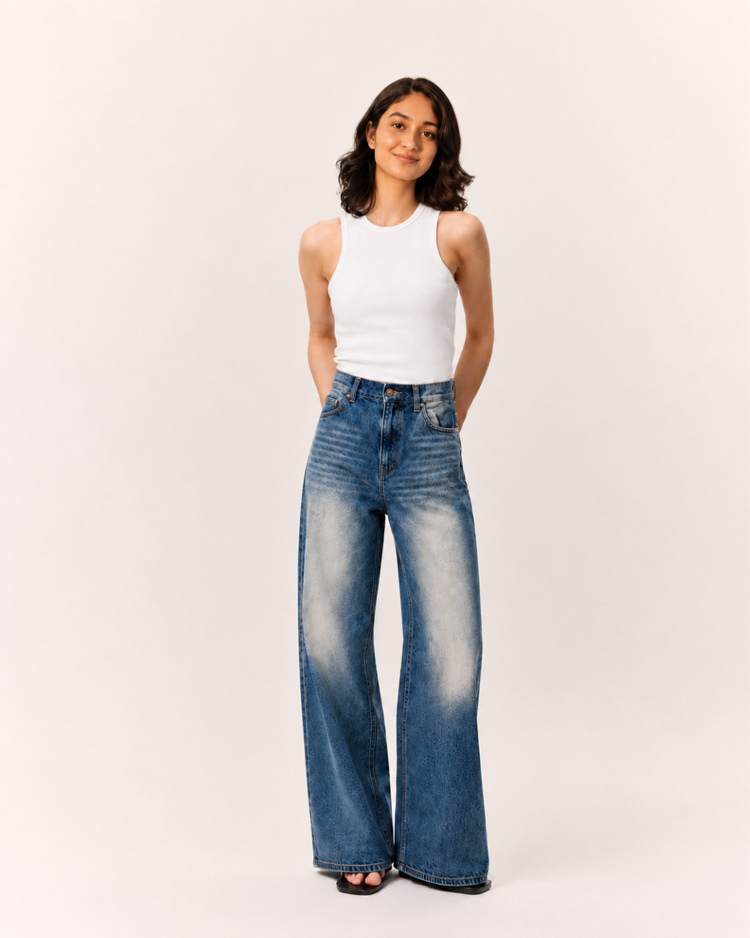 Caudra Old Soul Sapphire Wide-Leg