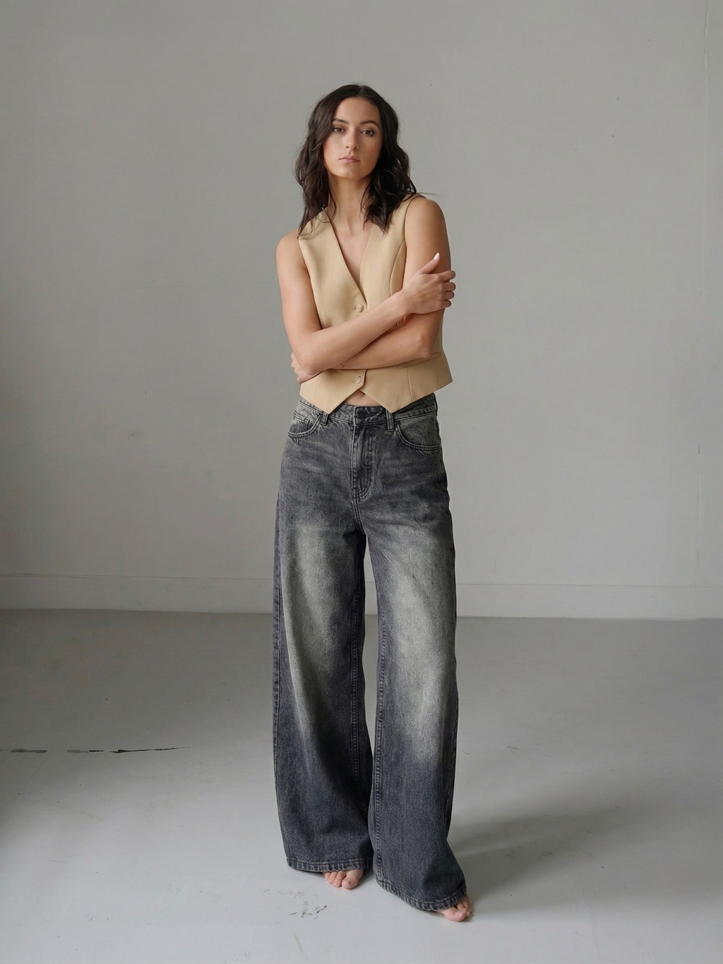 Caudra Old Soul Basil Wide-Leg (Slub Denim)