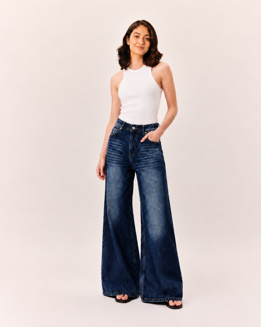 Caudra Old Soul Midnight Wide-Leg