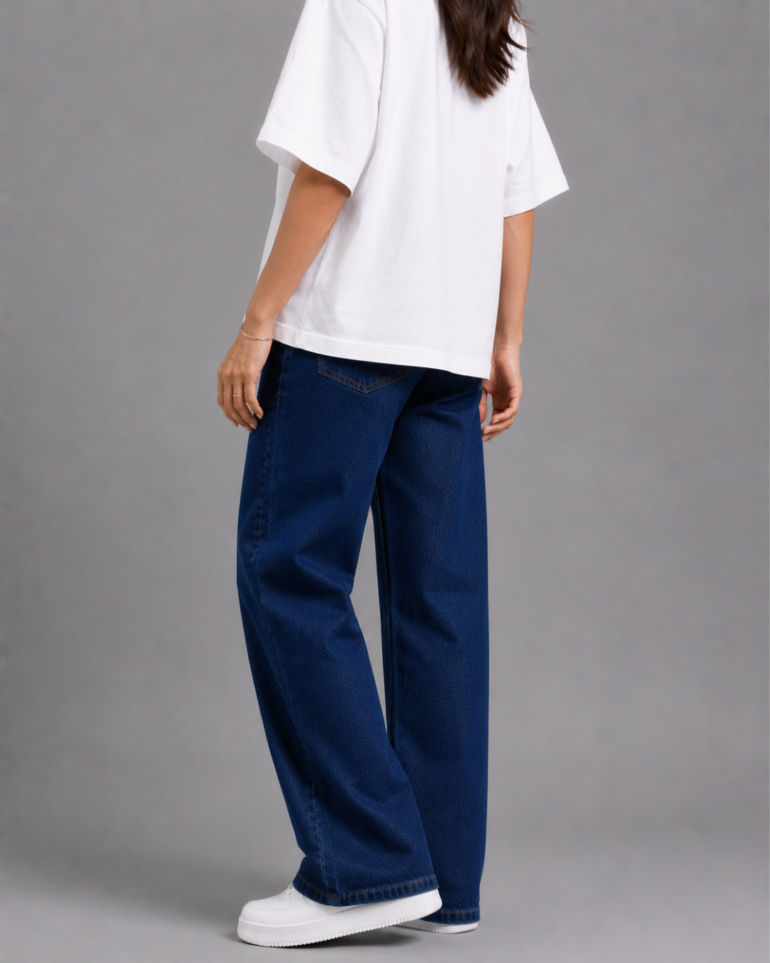 Caudra Dark Blue Loose Straight
