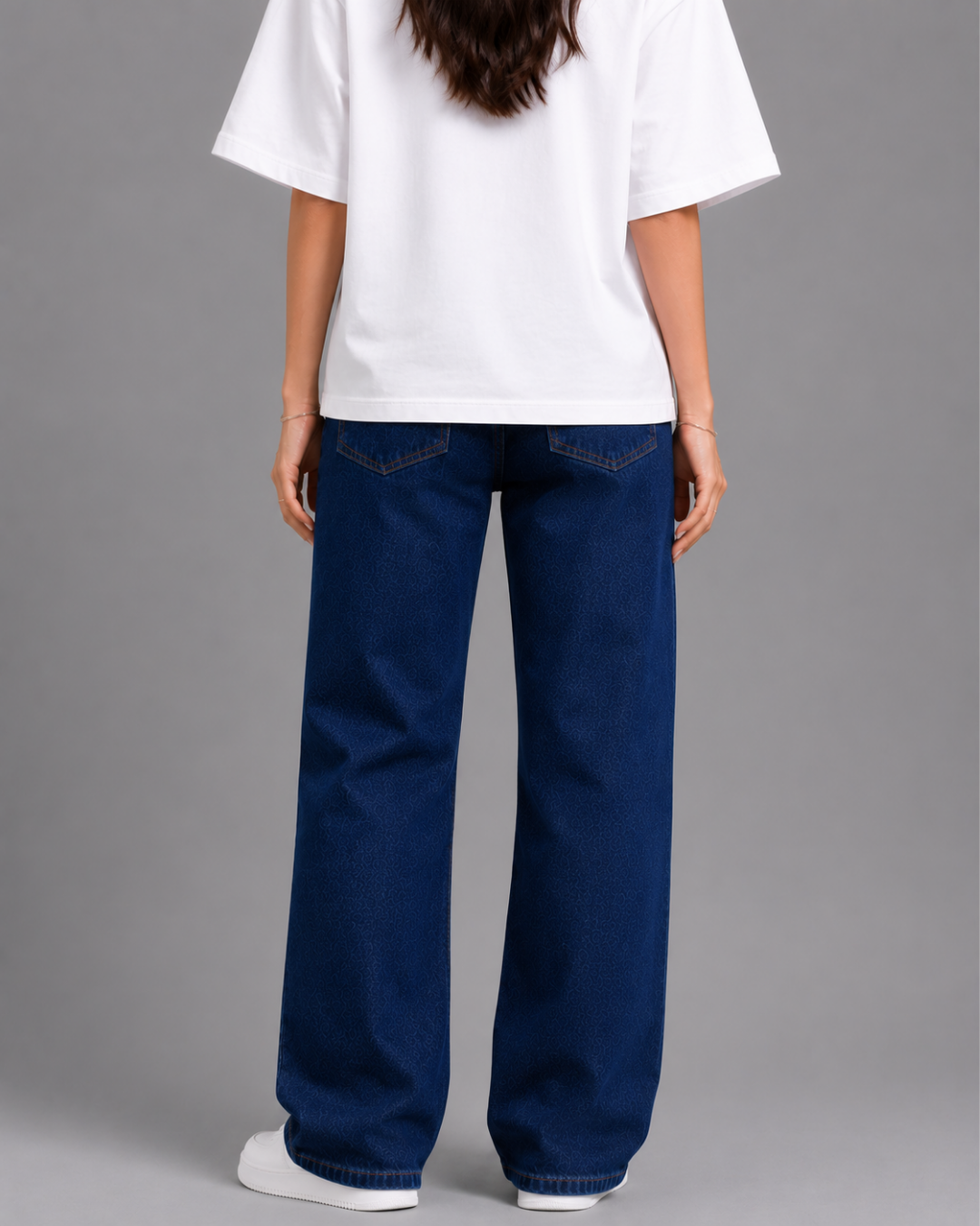 Caudra Dark Blue Loose Straight