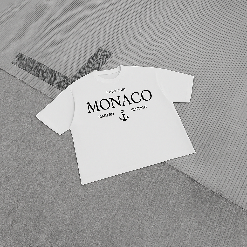 Monaco Yatch Club Oversized Tee
