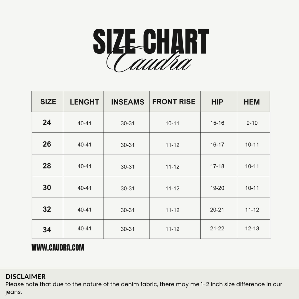 Caudra Black High-Waist Wide-Leg Jeans.