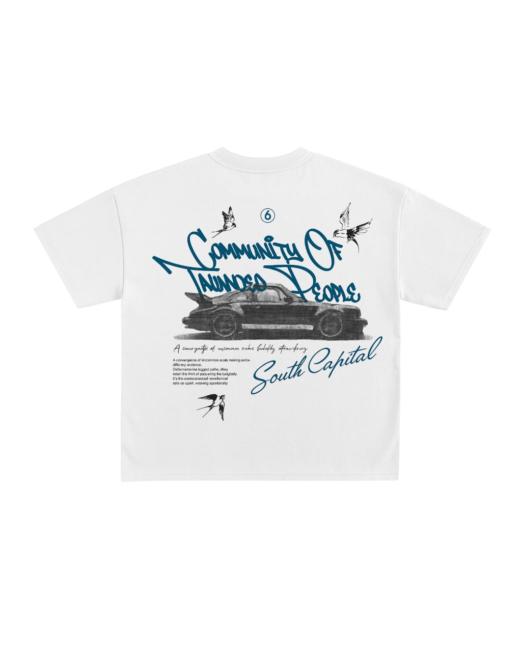 Porsche Community Oversized Tee
