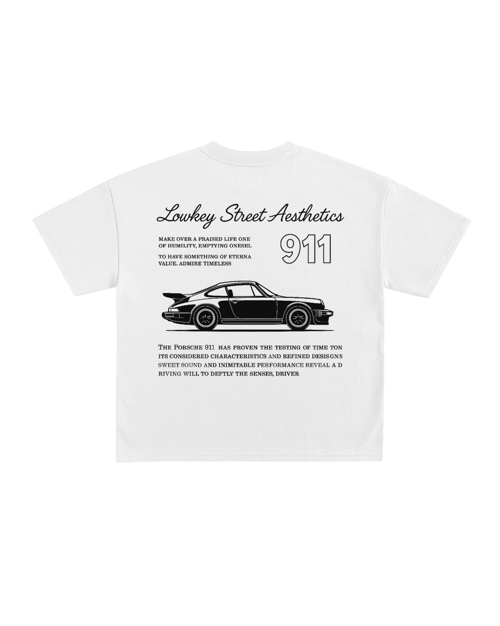 Lowkey 911 Oversized Tee