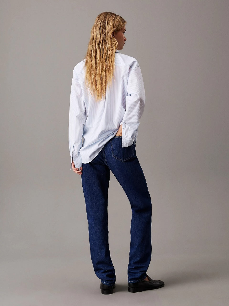 Caudra Dark Blue Loose Straight